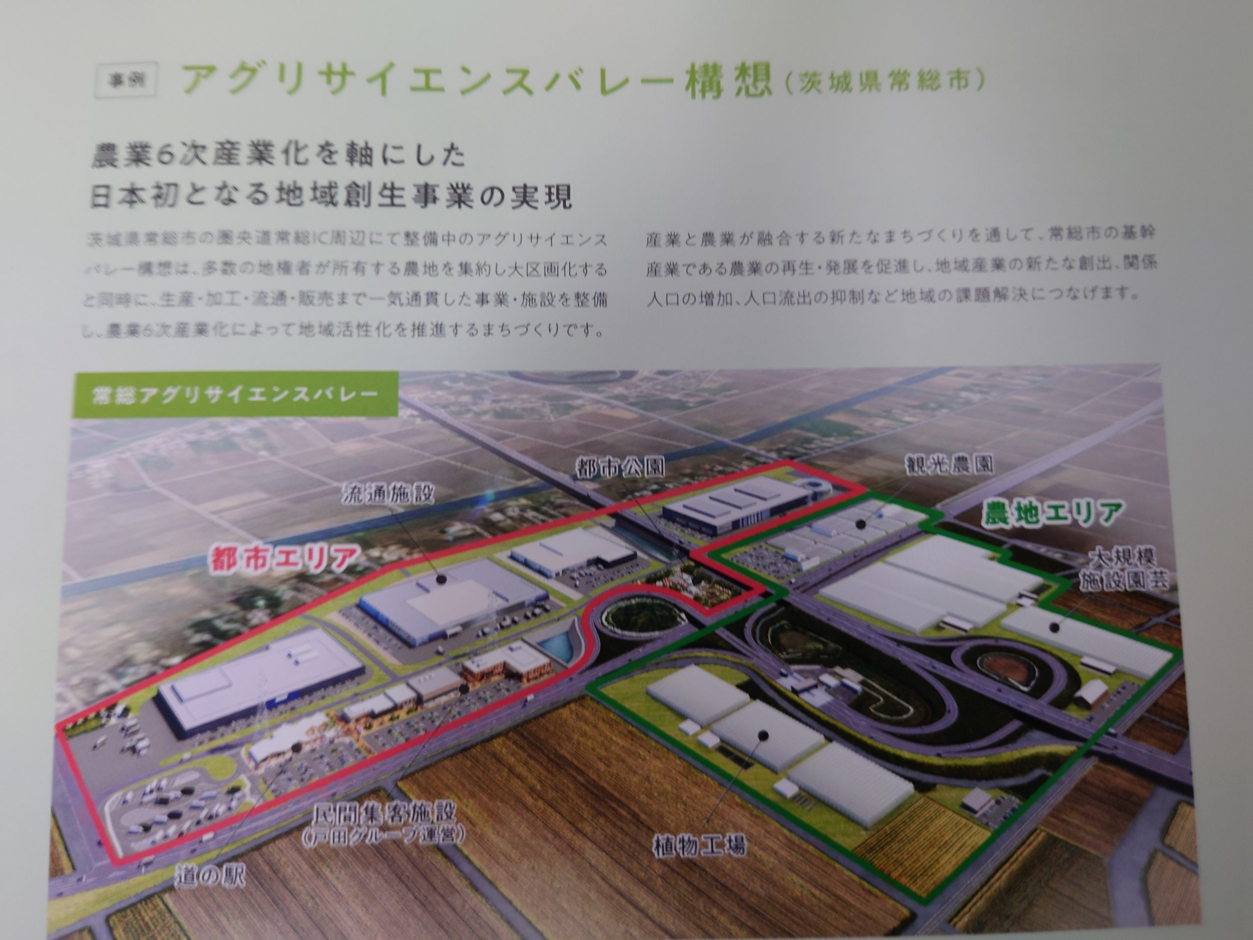 戸田建設さんが官民連携で参画している、農業6次産業化を軸とした地域の未来づくり。